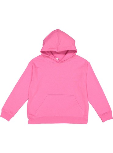 LAT Apparel 2296 Youth Pullover Fleece Hoodie - Picture 14 of 25