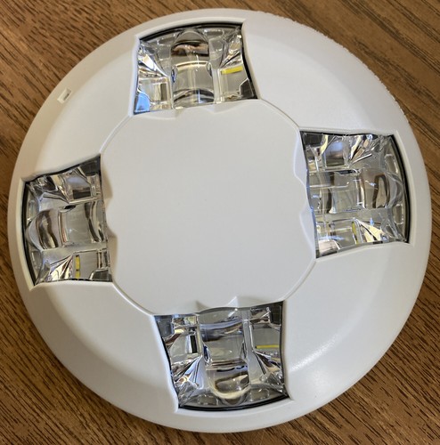 EDWARDS GCVWN CEILING STROBE 15-115CD WHITE NO MARKING. FIRE ALARM. - Picture 4 of 7