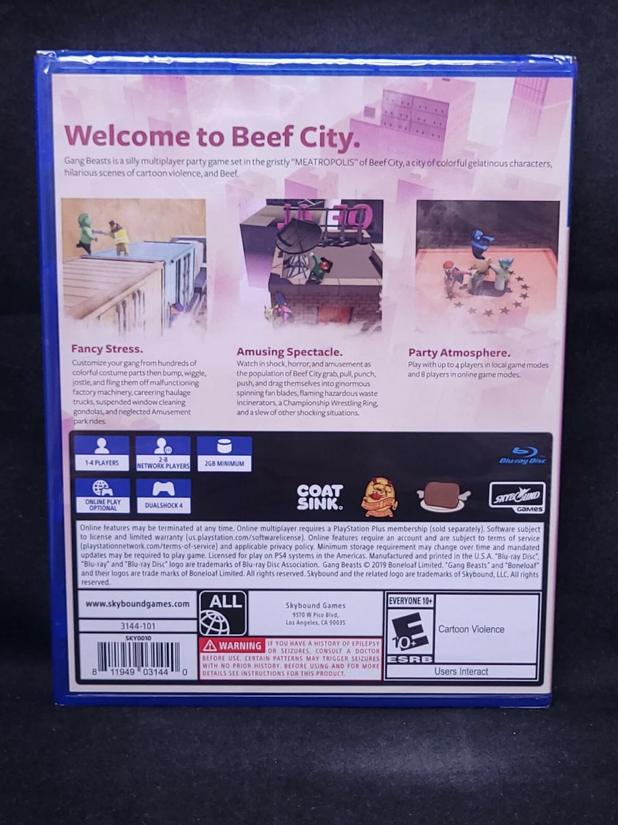 Gang beasts hot sale ps3