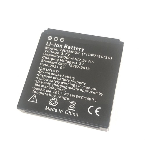 Tracki Extra Battery 600mAh for Tracki GPS Tracker Replacement TRKM002