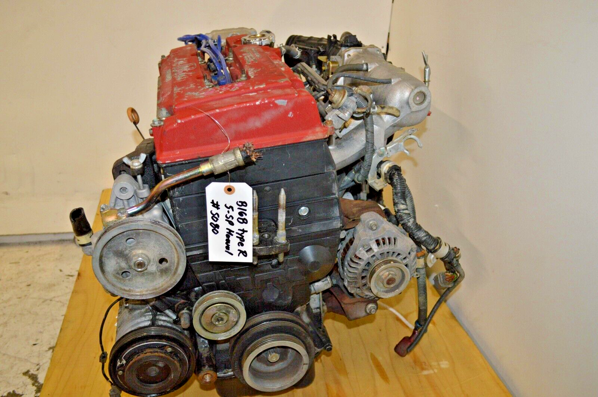 HONDA CIVIC B16B TYPE R ENGINE 1.6L DOHC VTEC MOTOR 5-SP LSD TRANS