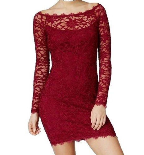 jump apparel lace dress Jump Apparel Double Layered Lace Dress