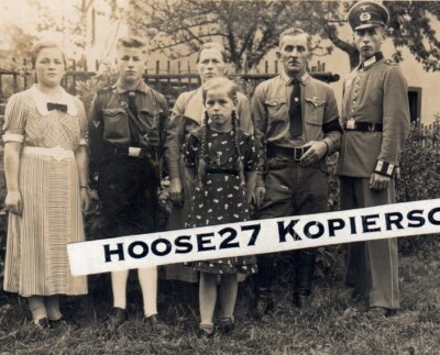 Foto Familie WH Partei Jugend Bann 357 Marienberg Sachsen AK 2.WK orig. 6359