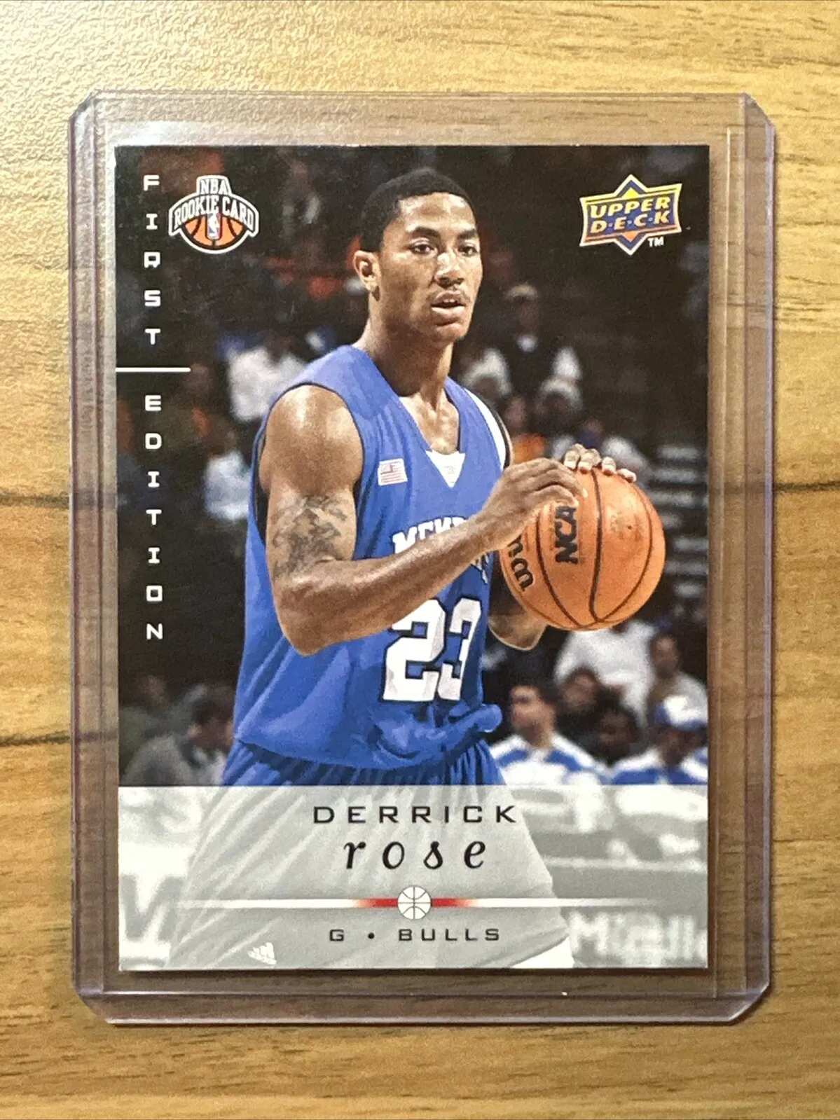 Derrick Rose trading card