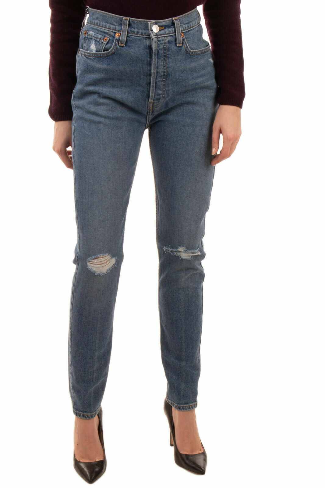 RRP €350 Authentic RE/DONE ORIGINALS Jeans Size 30 image 4