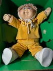 Vintage 1983 Cabbage Patch Kids Boy Doll Light Brown Hair Blue Eyes