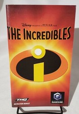 The Incredibles Instructions Manual Only Nintendo Gamecube Disney