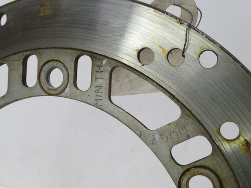 1988 Kawasaki Ninja 750R ZX750F Front Left Brake Rotor - Picture 2 of 6