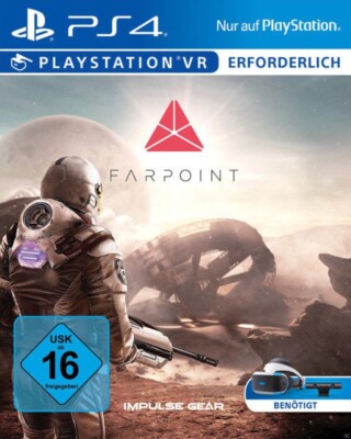 PS4 / Sony Playstation 4 - Farpoint benötigt PSVR DE NEU & OVP