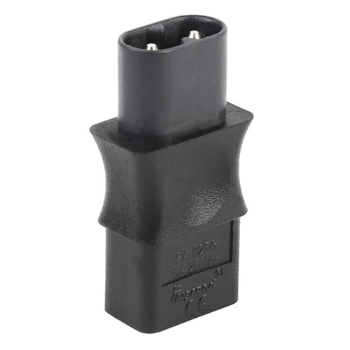 Adattatore CA IEC 320 C8 Maschio A IEC 320 C9 Femmina 6A / 250V - Photo 6/6