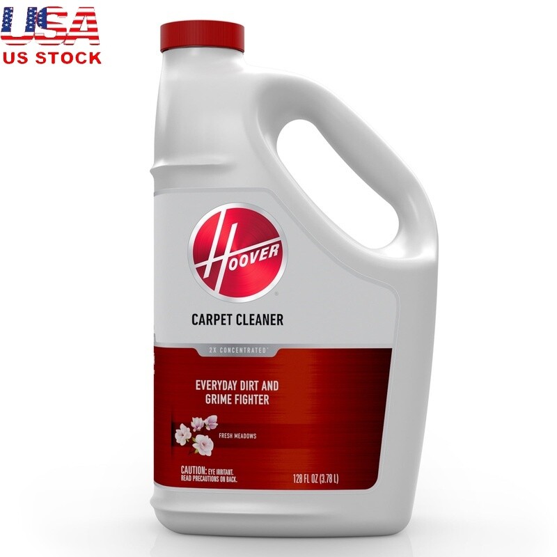 Carpet Cleaner Everyday Solution 128oz Deep Stains Upholstery Stairs Fresh Scent-image