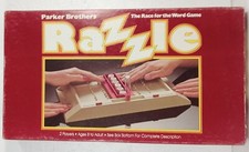 Razzle Race For The Word board game from Parker Brothers