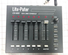 lite-Puter CX-603 6Ch. DMX Console