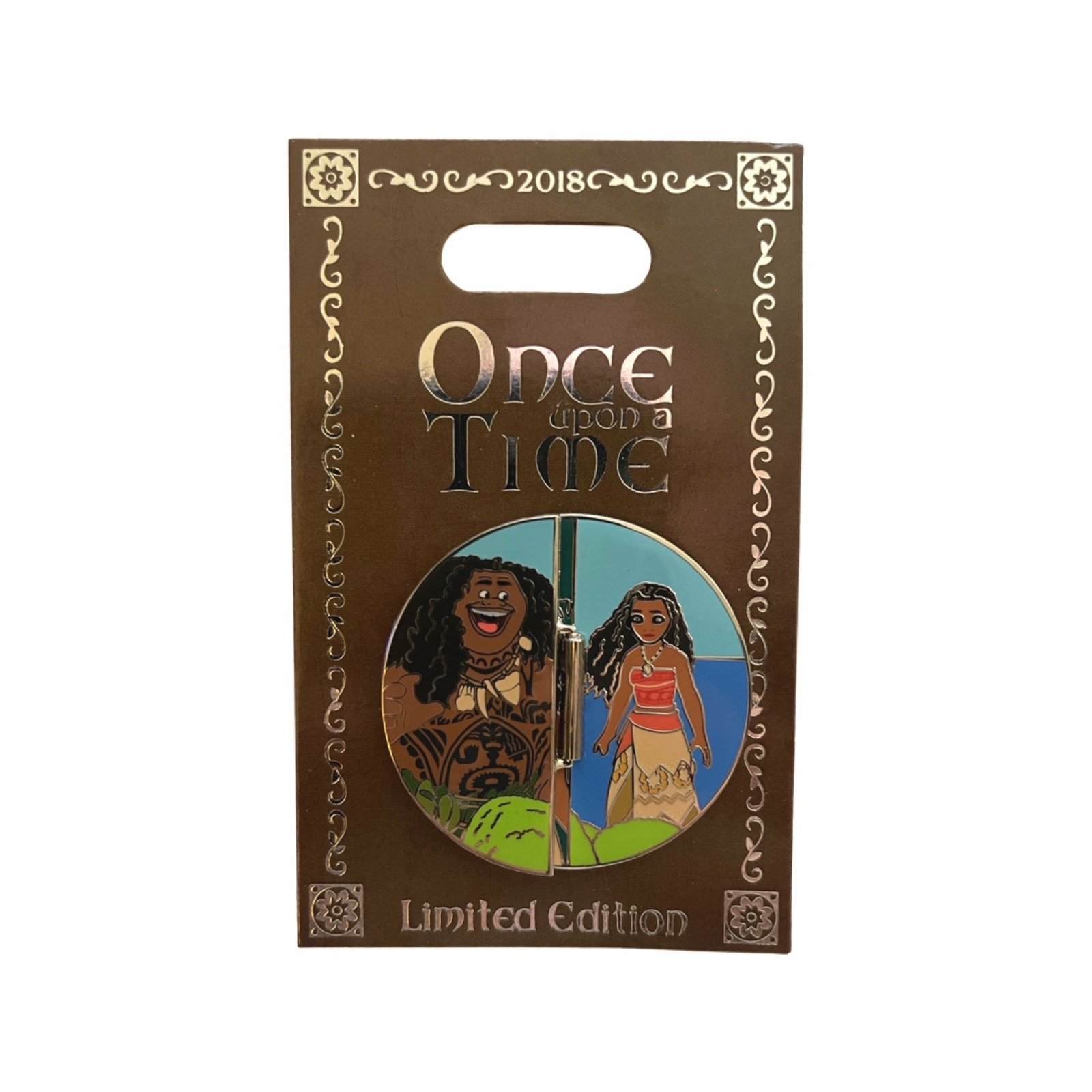 Disney Parks 2018 Once Upon A Time Pin - Moana, Maui and Gramma Tala