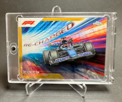 Topps Chrome F1 2024 Logofractor # RECH-9 / 50 Esteban Ocon Re-Charged