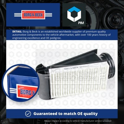 Air Filter fits MERCEDES C250D A205, C205 2.2D 15 to 18 OM651.921 B&B 6510940100