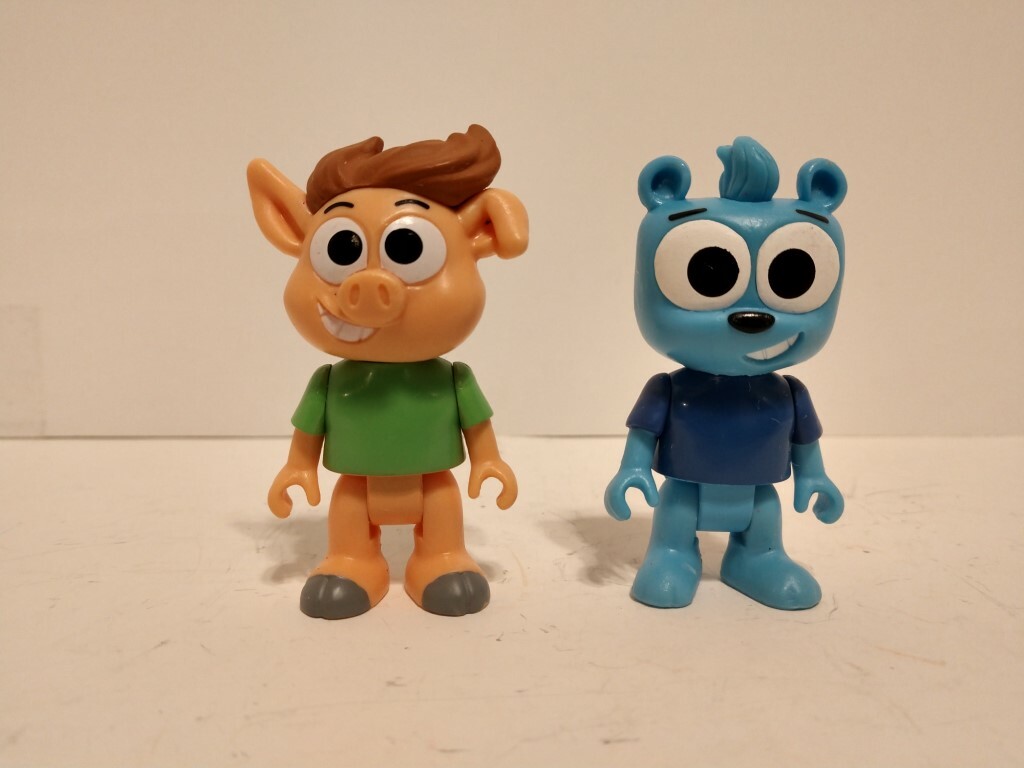 Hobby Kids Adventures Replacment Figures HobbyBear HobbyPig Toys