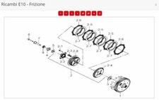 RICAMBI BRIXTON BX 125 X ABS Scrambler Felsberg Originali E10