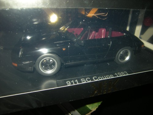 1:18 KK-Scale Porsche 911 SC Coupe G-Modell 1983 black/schwarz in OVP - 第 1/1 張圖片