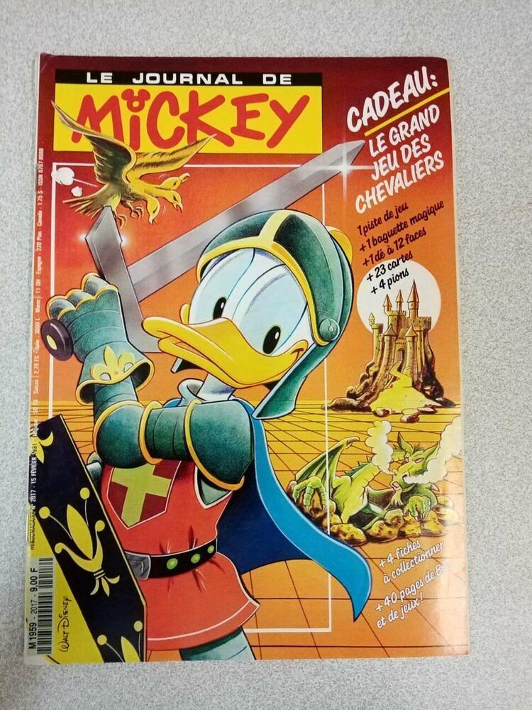 Le Journal de Mickey nº 2017 / Février 1991 | Bon état | eBay
