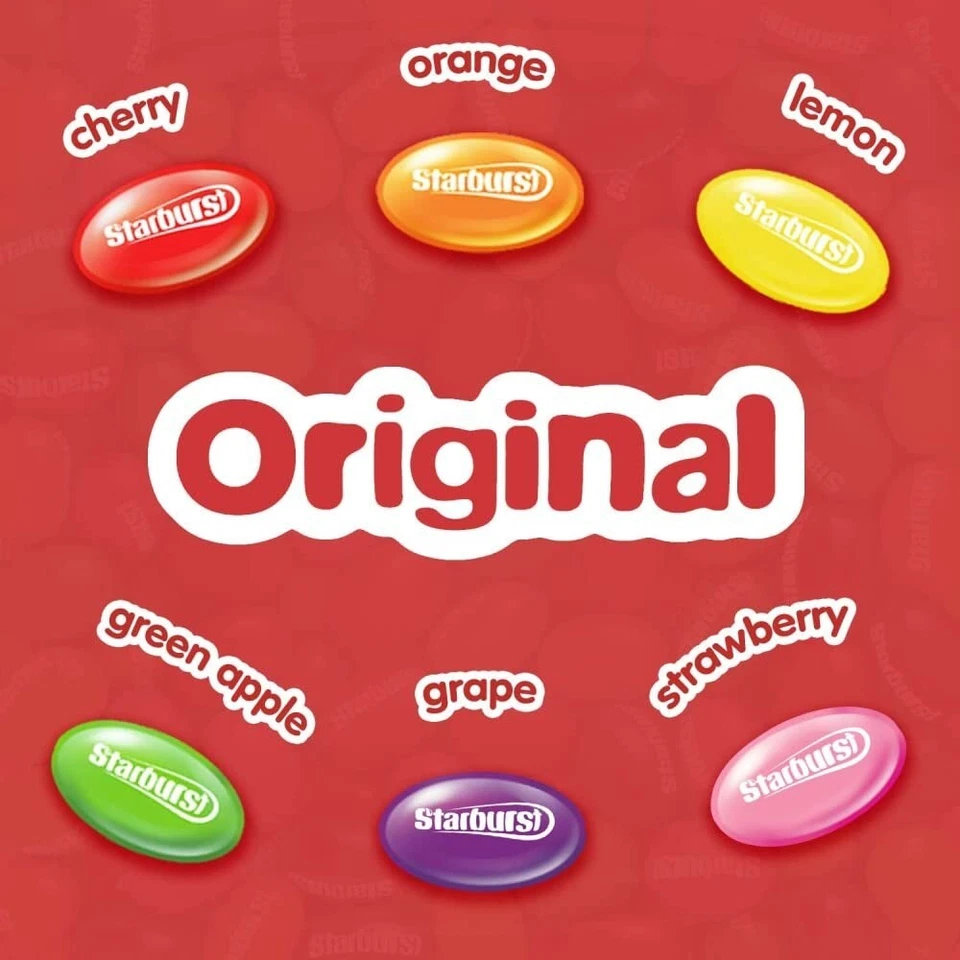 STARBURST Original Jelly Beans Easter Candy 14 oz Bag – Fruity Chewy Treats. - Image 4 of 4