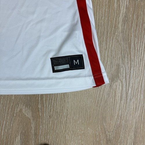 Jordan Stock DF Overtime Basketball Jersey Women's Medium White Red FQ3737 NEW - 第 3/6 張圖片