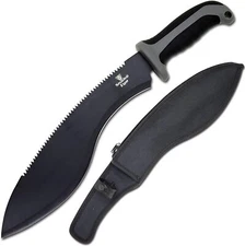 Snake Eye Machete with Heavy Duty Construction, Ergonomic Non-Slip Handle 