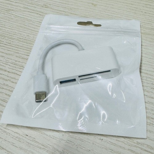 3 in 1 USB C TF Card Reader Memory Card Reader Adapter Transfer Connector - Zdjęcie 6 z 9