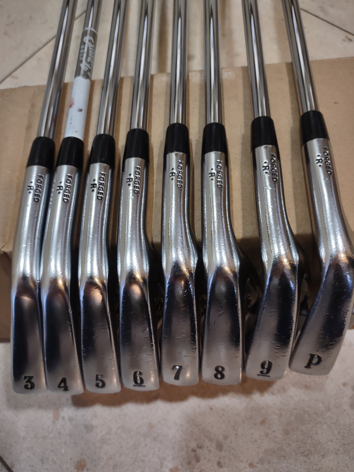 Callaway '09 Iron Set 3Pw Project X Flighted Rifle 6.0 (stiff