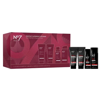 No7 Men Protect & Perfect Intense Advanced Collection 4 Piece Gift Set