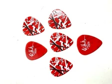 Eddie Van Halen Guitar Picks EVH Frankenstein Max Grip .60mm 6-Pack