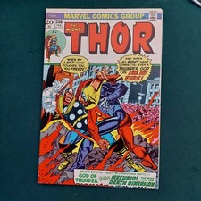 Thor #208 1st appearance of Mercurio the 4-D Man 1962 series Marvel Silver Age