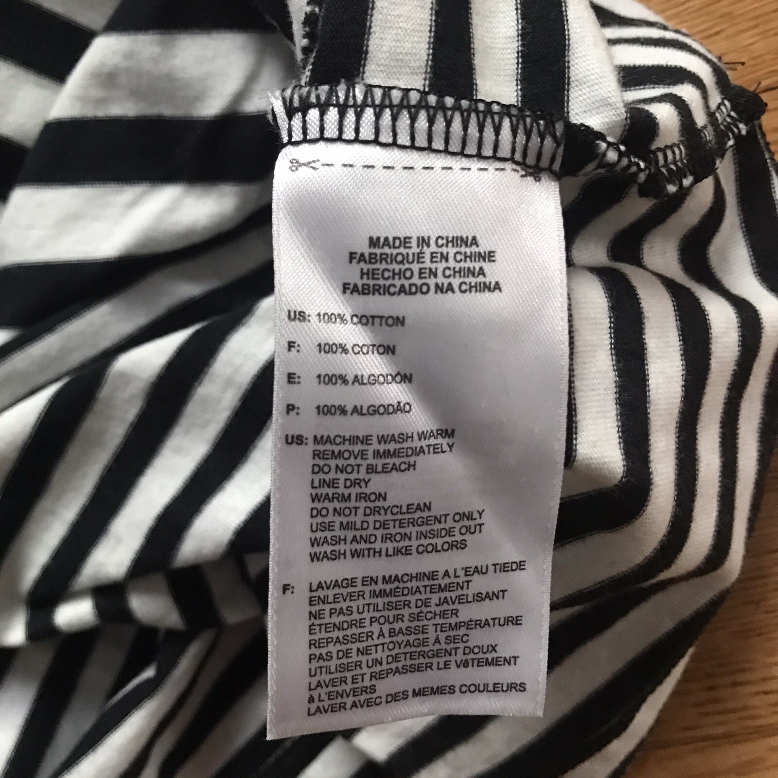 Adidas Full Bleed Wrap Stripes Tank Top Black & White M Cotton Health Goth thumbnail 9