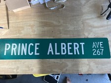 Prince Albert Road Sign - Piercing Decor