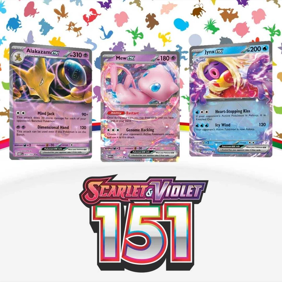 Pokémon Scarlet & Violet-151 Choose Your Card! All Ex, Holo's, Full Art + in NM! - Image 2 of 2