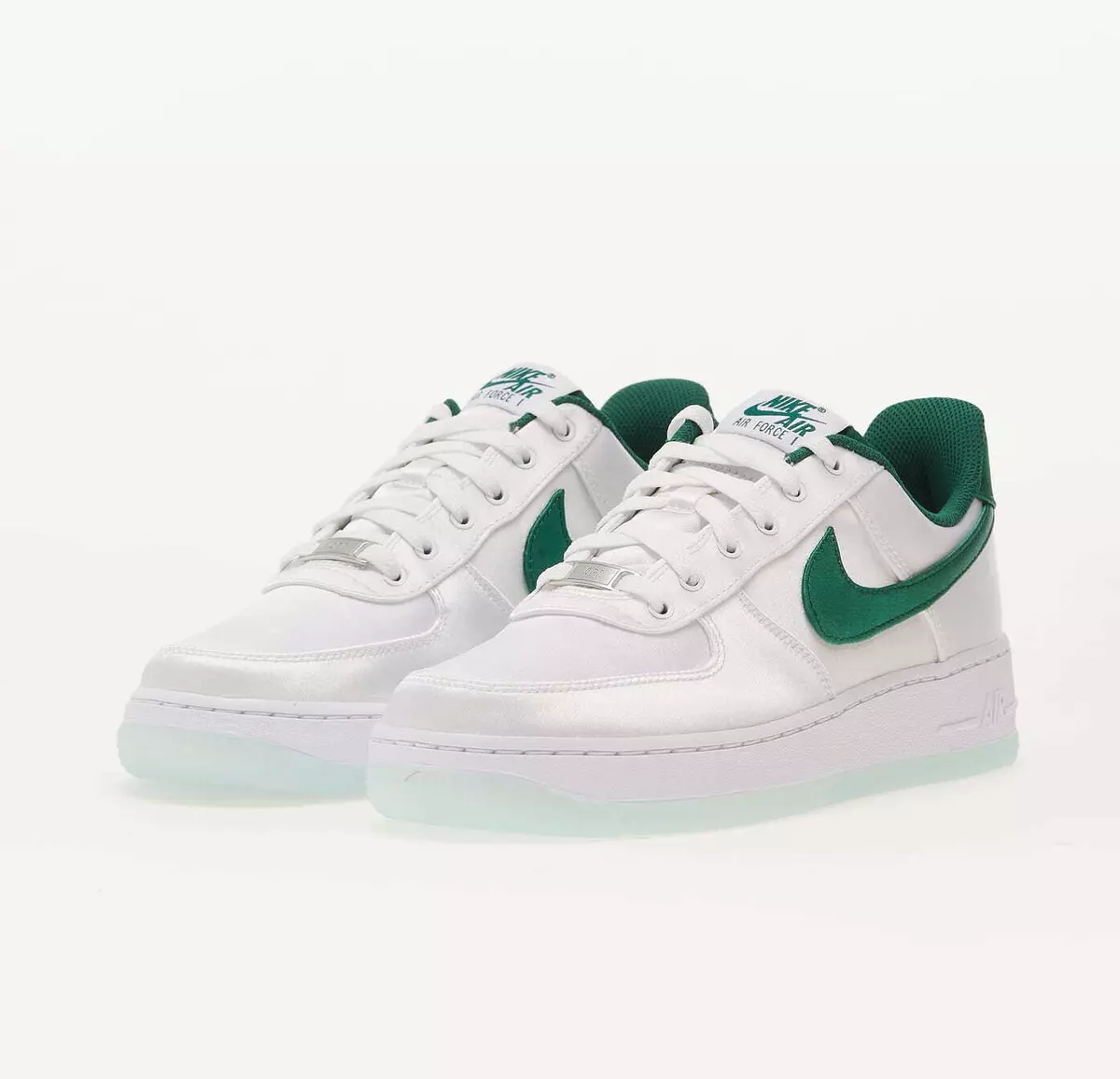 Nike Air Force 1 Low Satin White Green, Where To Buy, DX6541-101