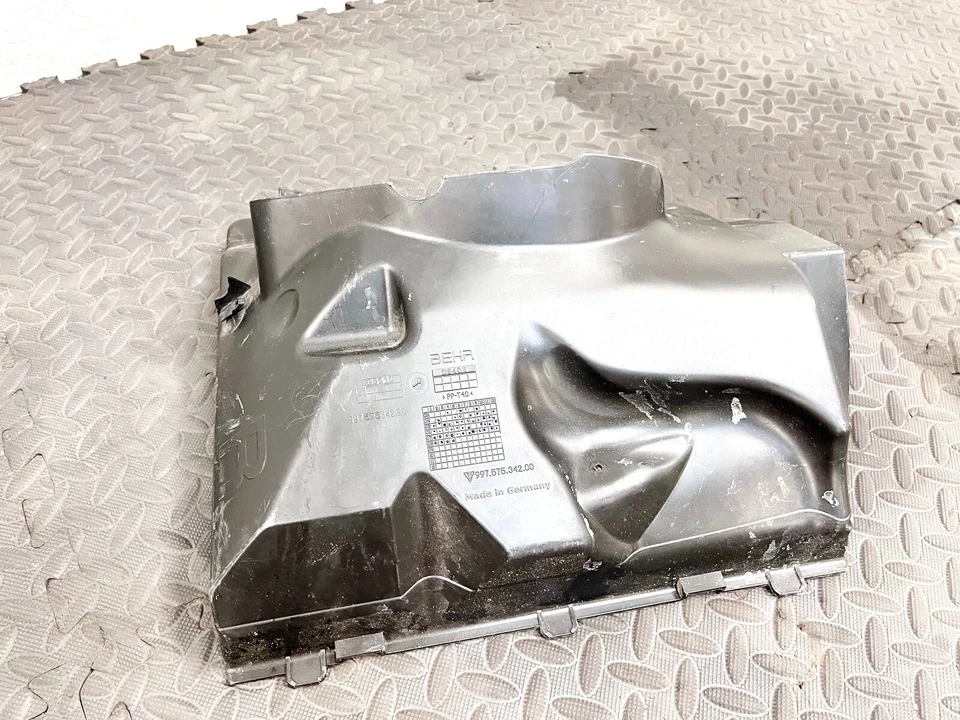 05-12 PORSCHE 911 CARRERA PASO DERECHO RADIADOR REFRIGERACIÓN VENTILADOR CONDUCTO OEM Foto 2 de 4