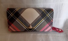 Vivienne Westwood Vegan Leather Wallets Mod. Derby Credit Card Classic NEW