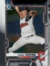 2021 Bowman #BCP-123 Daniel Espino Chrome Prospects