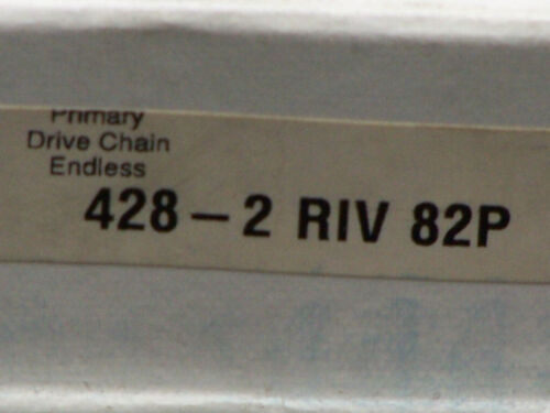 Diamond Chain X-549302-82-P Primary Drive Chain 428-2 RIV 82P Harley Motorcycle - Picture 3 of 4