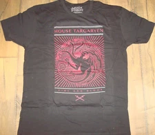 Spring 2019 HBO Game of Thrones House Targaryen T-Shirt Size Large (L) NEW