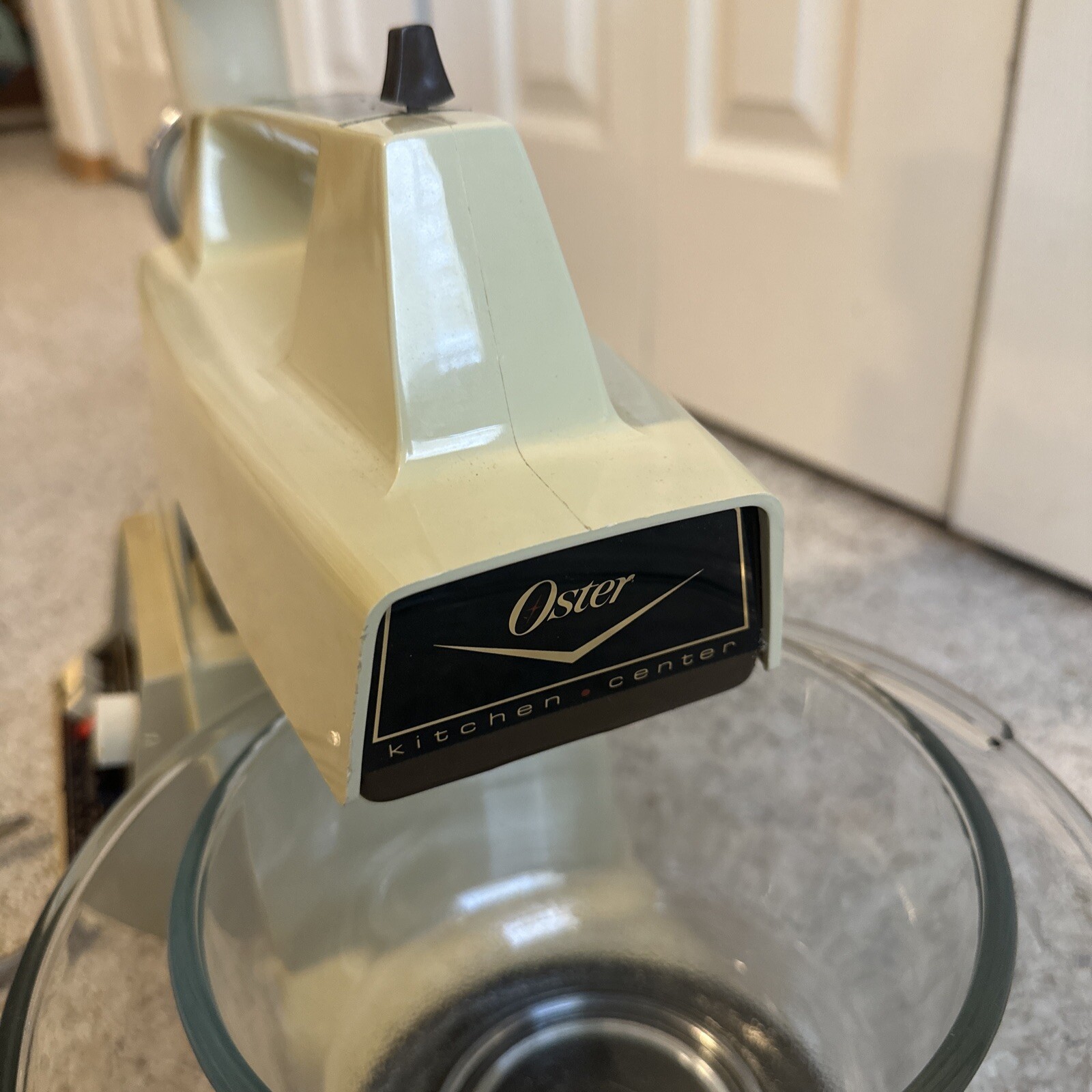 Vintage Oster Kitchen Center Set Regency Mixer Meat Grinder Plus