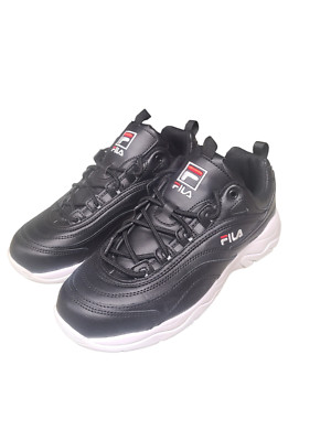 NEW Fila Women's Disarray Black White Sneakers Athletic Shoes - Pick Size