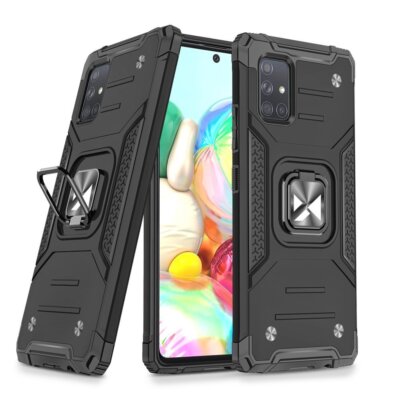 Magnet Hülle Case Tasche für Samsung Galaxy Huawei Xiaomi optional Schutzglas 9H