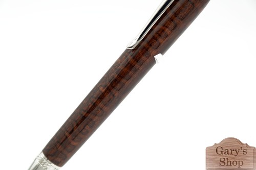 Handmade Snakewood Pen – Rare Exotic Grade A Wood, Luxury Collector Writing Gift - Picture 85 of 149