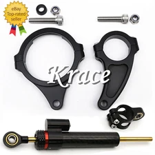 For Kaabo Wolf King+ King GT King GT PRO Steering Damper Bracket Mount Kit Set
