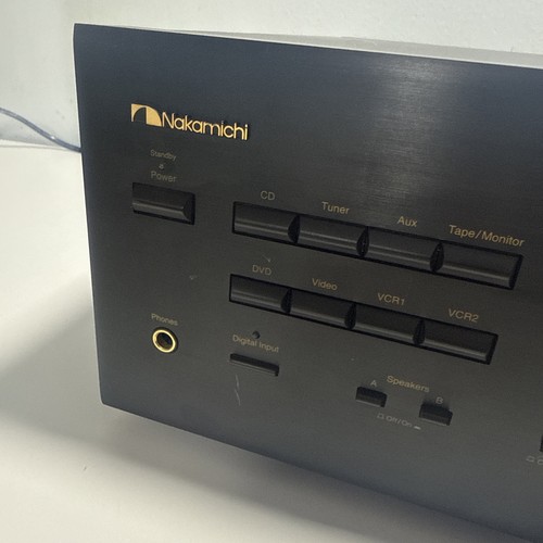 Nakamichi AV-8 Audio Video Receiver w/ Pre Outs Amp Preamp - No Remote - Picture 6 of 16