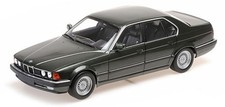 BMW e32 730i 1986 grün metallic Modellauto 100023004 Minichamps 1:18
