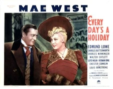 Every Day's A Holiday poster Mae West 1937 OLD PHOTO