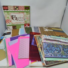 12x12 Scrapbook Paper Lot 100s Of Pages Misc Themed See Pics -- 20.9lbs Case